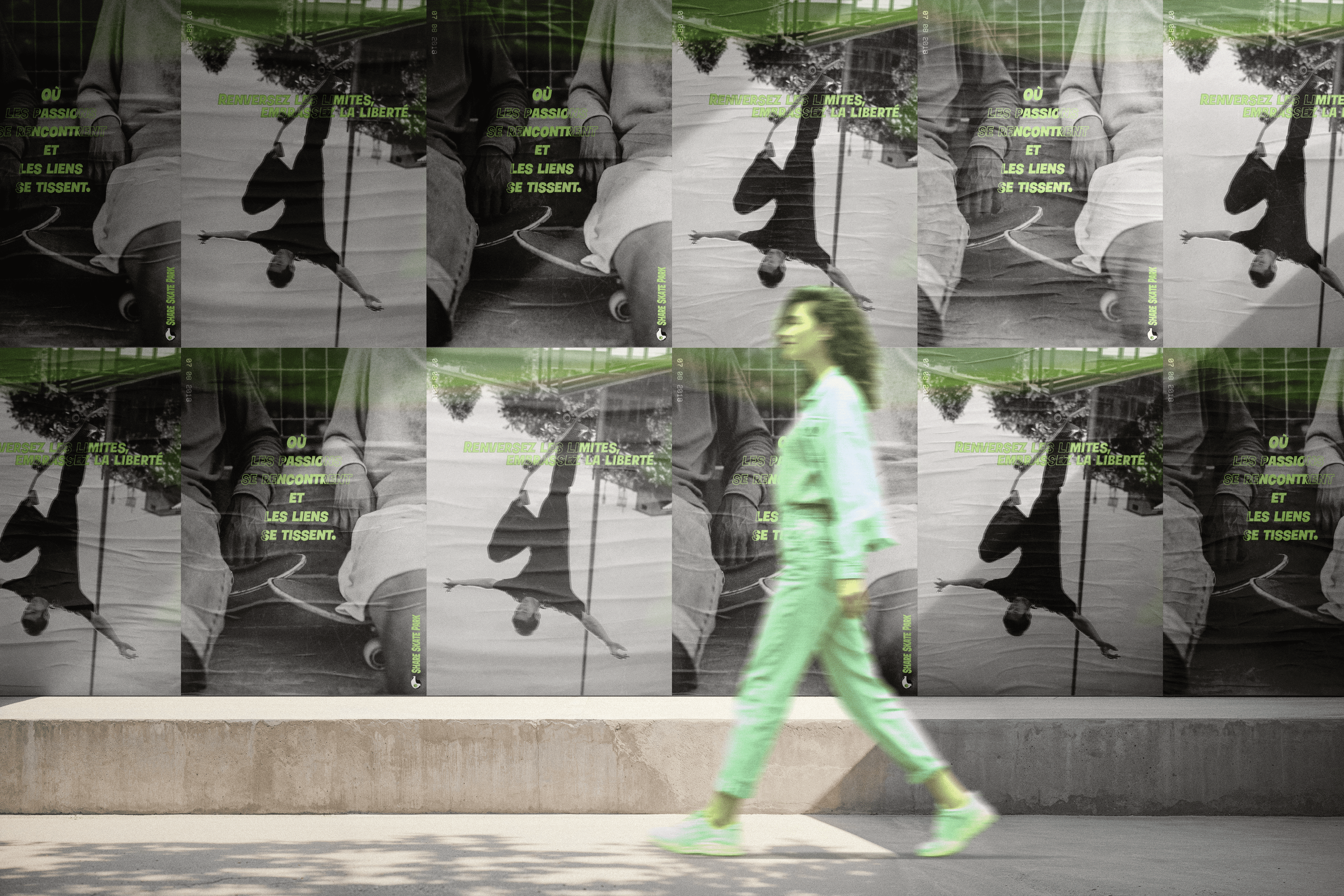 Identité visuelle d'une Skate Park